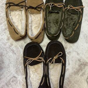Target Women's Slippers - Tan, Green, Black